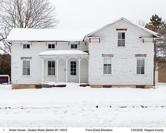 1 Front (East) Elevation