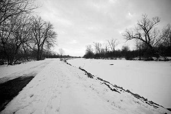 Frozen Canal & Trail
